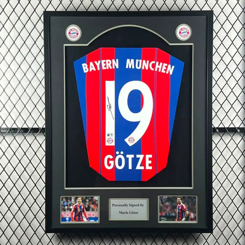 Mario Gotze Signed Bayern Munich FC Jersey