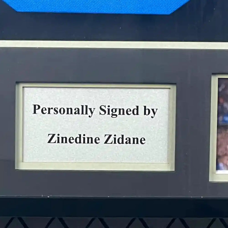 Zinedine Zidane Signed France FC Jersey
