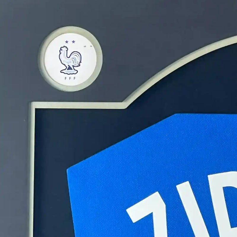 Zinedine Zidane Signed France FC Jersey