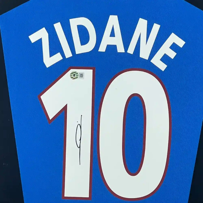 Zinedine Zidane Signed France FC Jersey