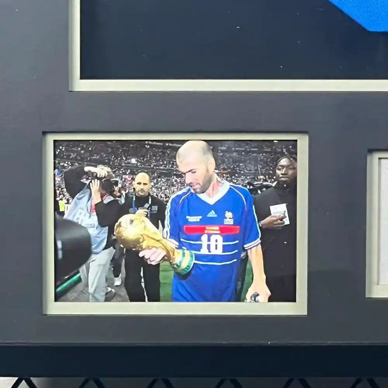 Zinedine Zidane Signed France FC Jersey