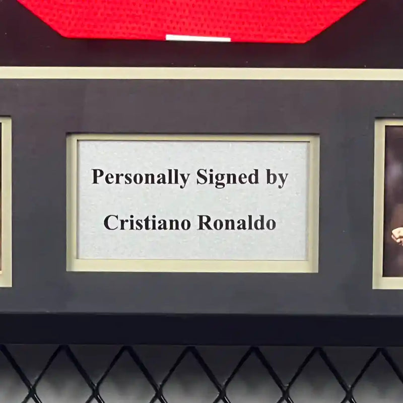 Cristiano Ronaldo Signed Manchester United Jersey