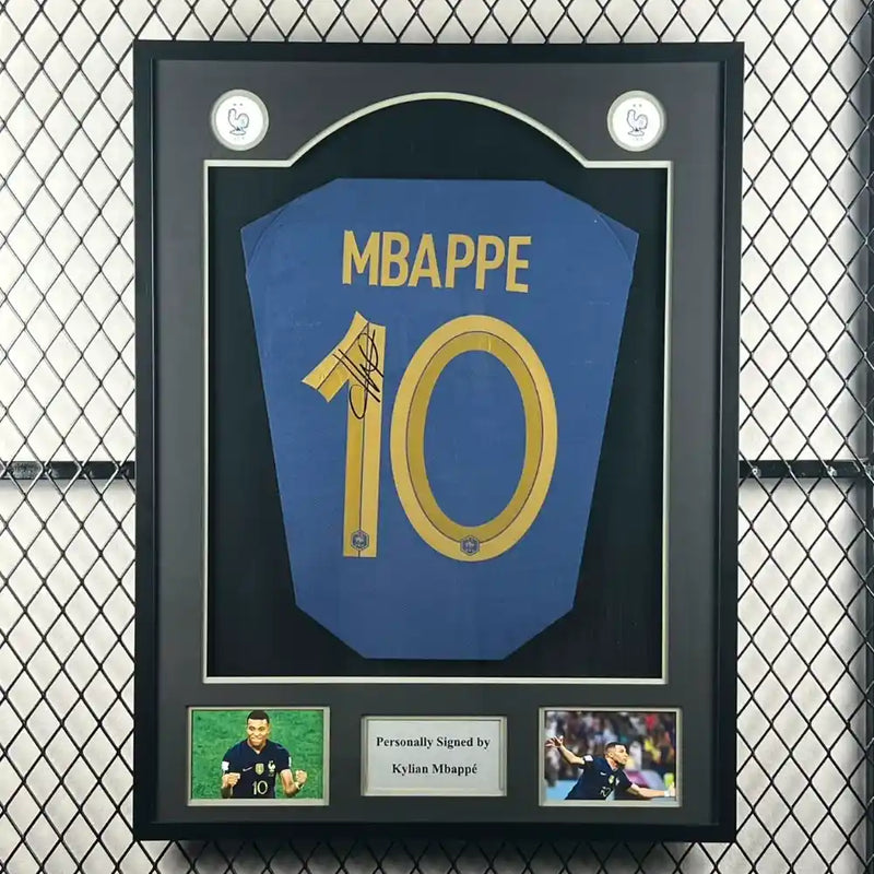 Kylian Mbappe Signed France FC Jersey