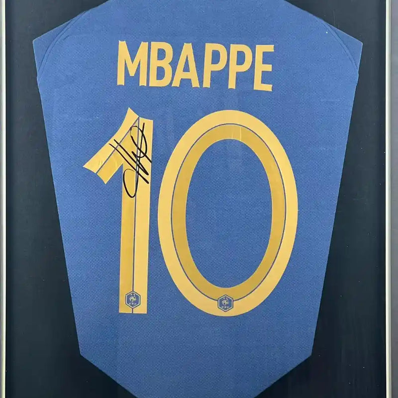 Kylian Mbappe Signed France FC Jersey