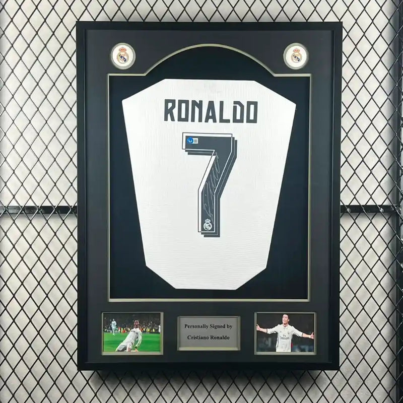 Cristiano Ronaldo Signed Real Madrid Jersey