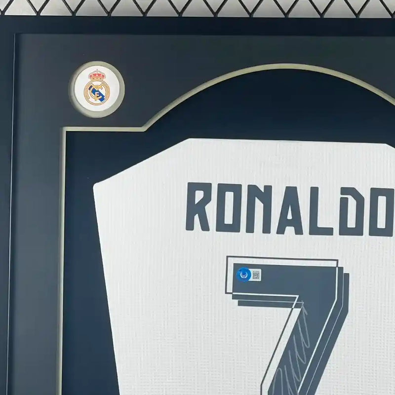 Cristiano Ronaldo Signed Real Madrid Jersey