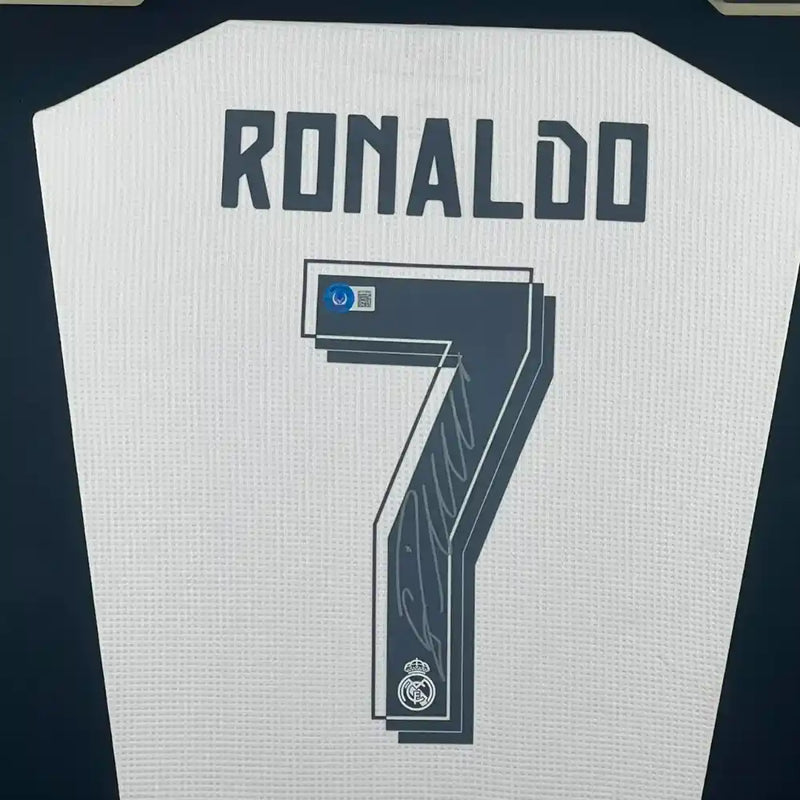 Cristiano Ronaldo Signed Real Madrid Jersey