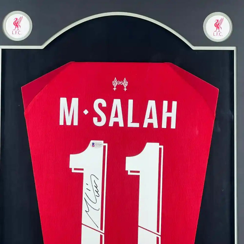 Mohamed Salah Signed Liverpool Jersey