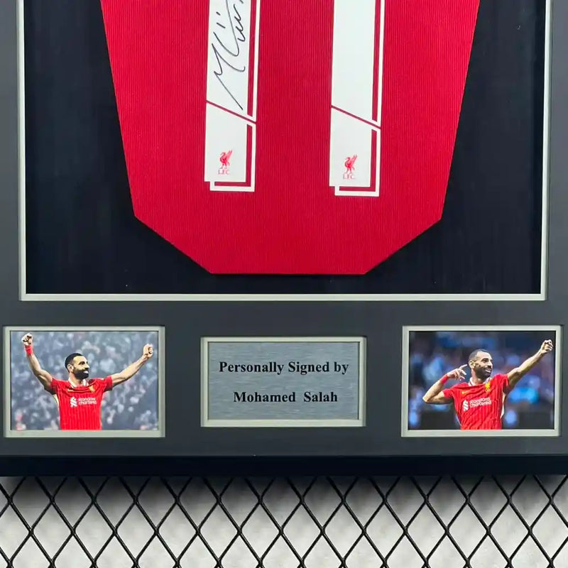 Mohamed Salah Signed Liverpool Jersey