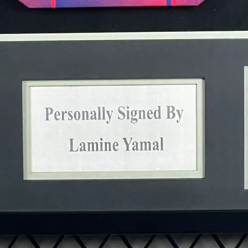 Lamine Yamal Signed Barcelona FC Jersey