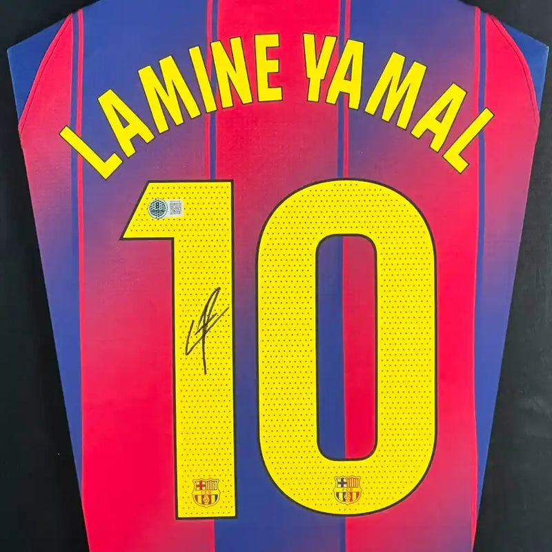 Lamine Yamal Signed Barcelona FC Jersey