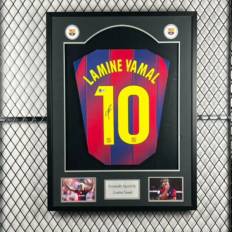 Lamine Yamal Signed Barcelona FC Jersey