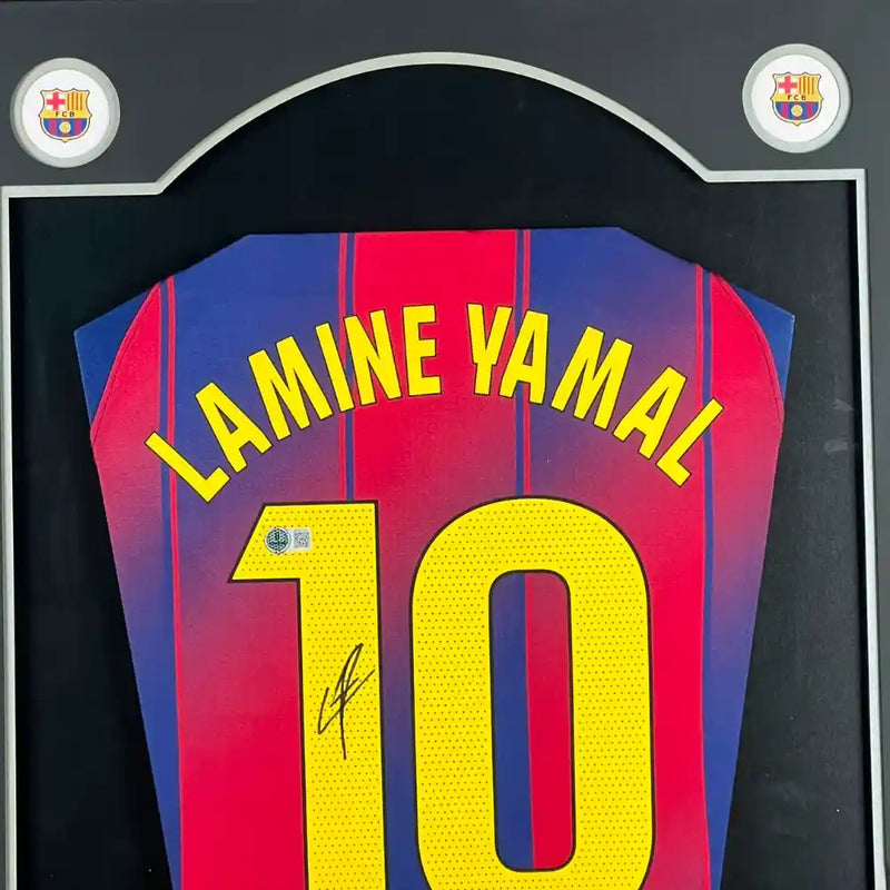 Lamine Yamal Signed Barcelona FC Jersey
