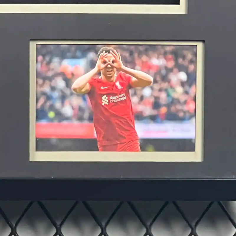 Diogo Jota Signed Liverpool Jersey