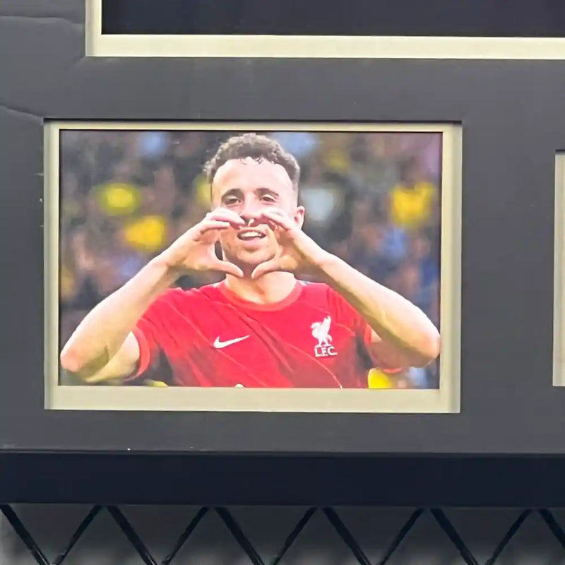 Diogo Jota Signed Liverpool Jersey
