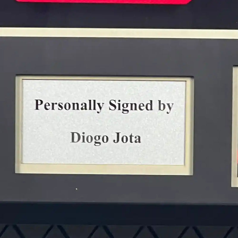 Diogo Jota Signed Liverpool Jersey