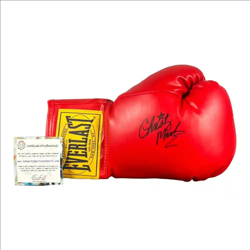 Christy Martin Signed Boxing Glove