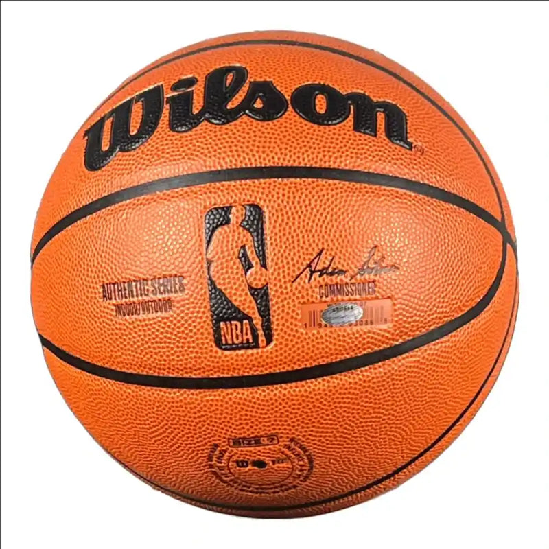 Lenny Wilkens Signed Basketball Inscribed " HOF 89 "