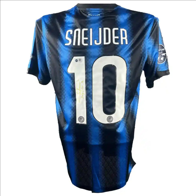 Wesley Sneijder Signed Inter Milan Jersey