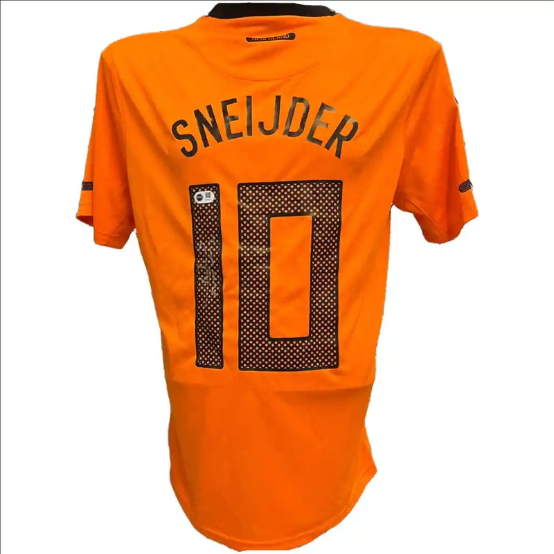 Wesley Sneijder Signed Netherlands FC Jersey