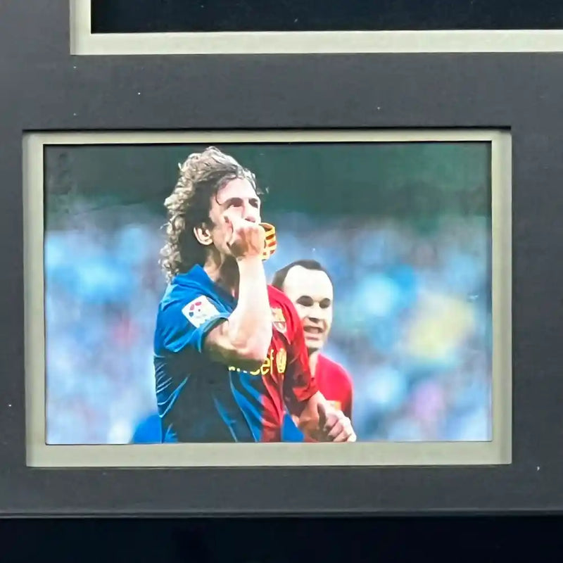 Carles Puyol Signed Barcelona FC Jersey