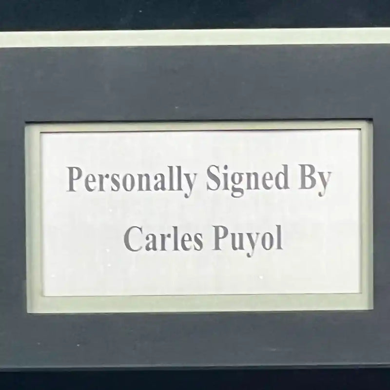 Carles Puyol Signed Barcelona FC Jersey