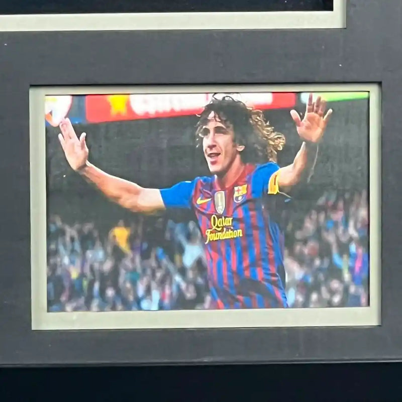 Carles Puyol Signed Barcelona FC Jersey
