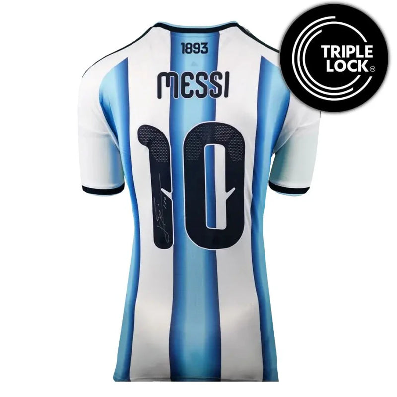 Lionel Messi Signed Argentina Jersey