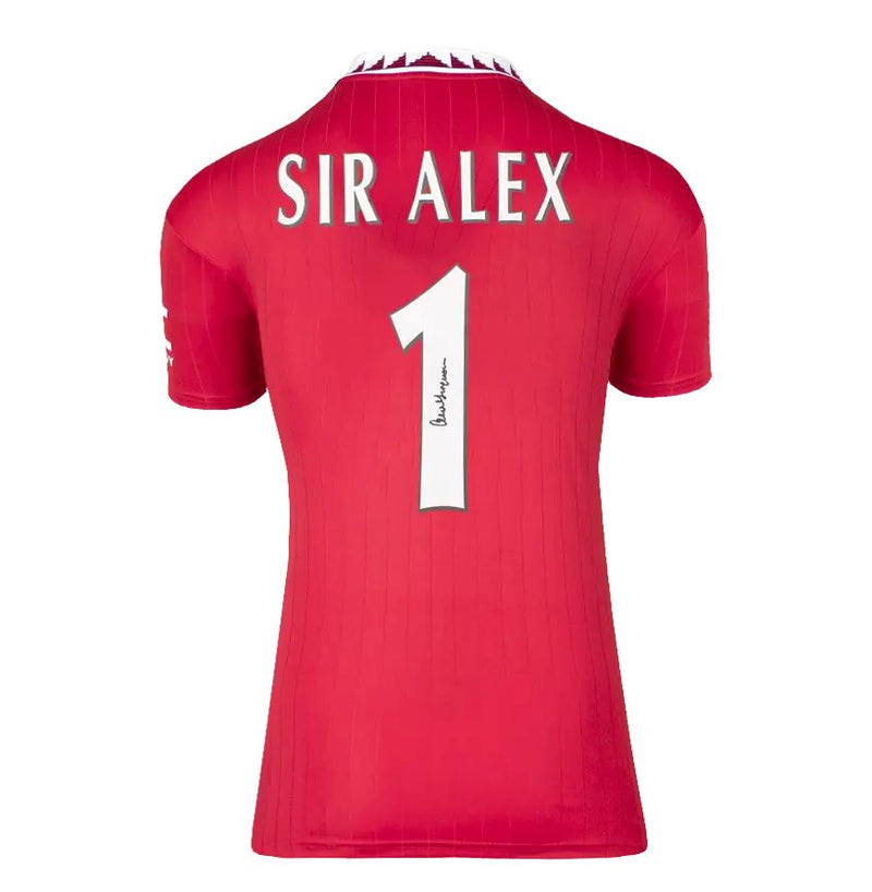 Sir Alex Ferguson Signed Manchester United Jersey 2022-23