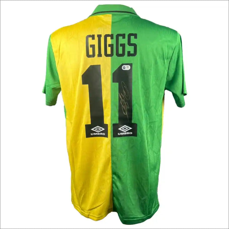 Ryan Giggs Signed Manchester United 1992-93 Jersey