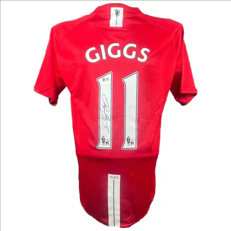 Ryan Giggs Signed Manchester United 2008 Jersey