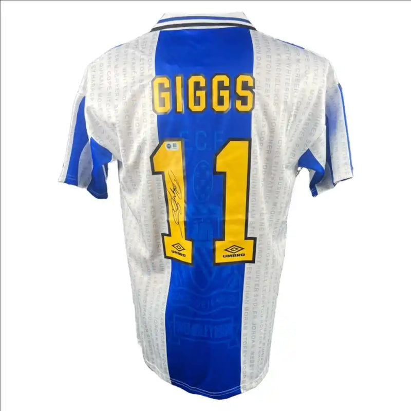 Ryan Giggs Signed Manchester United 1994-96 Jersey
