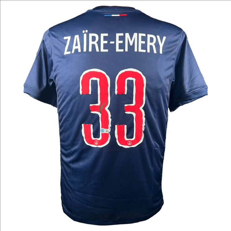 Warren Zaïre-Emery Signed PSG 2024-2025 Jersey