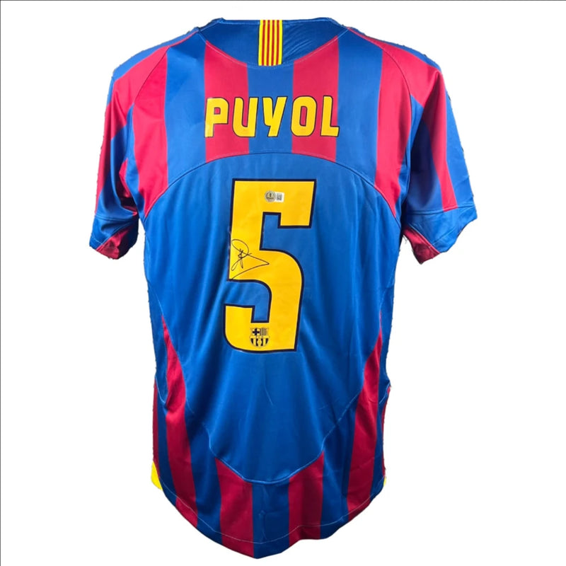 Carles Puyol Signed Barcelona 2005-2006 Jersey