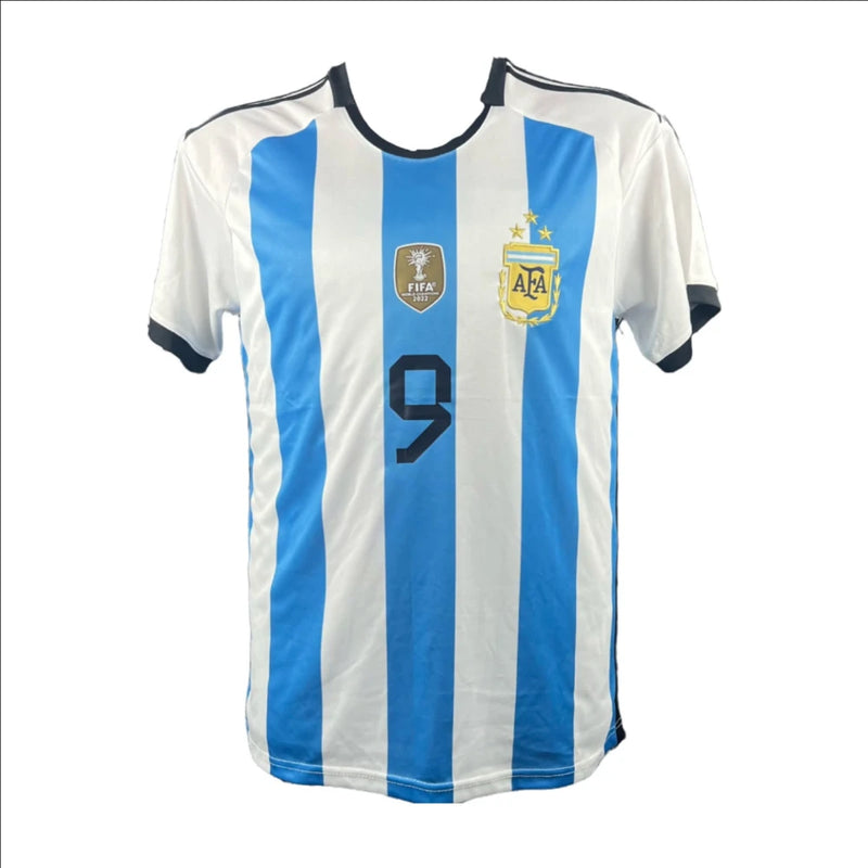 Julián Alvarez Signed Argentina 2022 Jersey