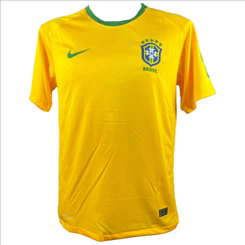Julio Cesar Signed Brazil 2010-2011 Jersey