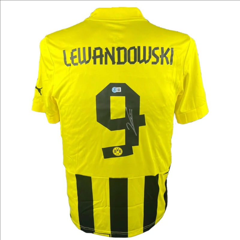 Robert Lewandowski Signed Borussia Dortmund 2012-2013 Jersey