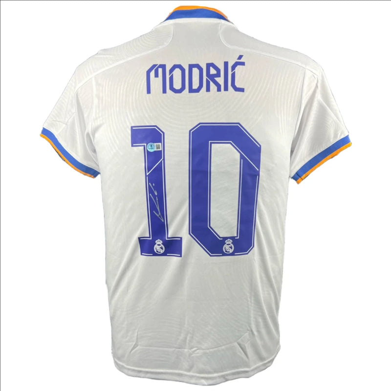 Luka Modric Signed Real Madrid 2021-2022 Jersey