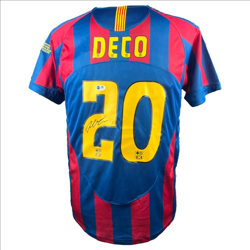 Deco Signed Barcelona 2005-2006 Jersey