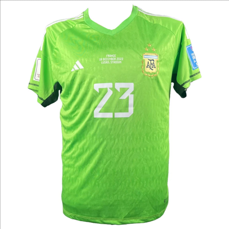 Emiliano Martínez Signed Argentina 2022-2023 Jersey