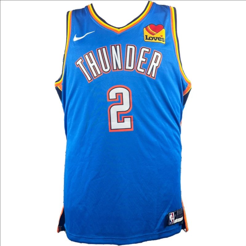 Shai Gilgeous-Alexander Signed Oklahoma City Thunder Jersey