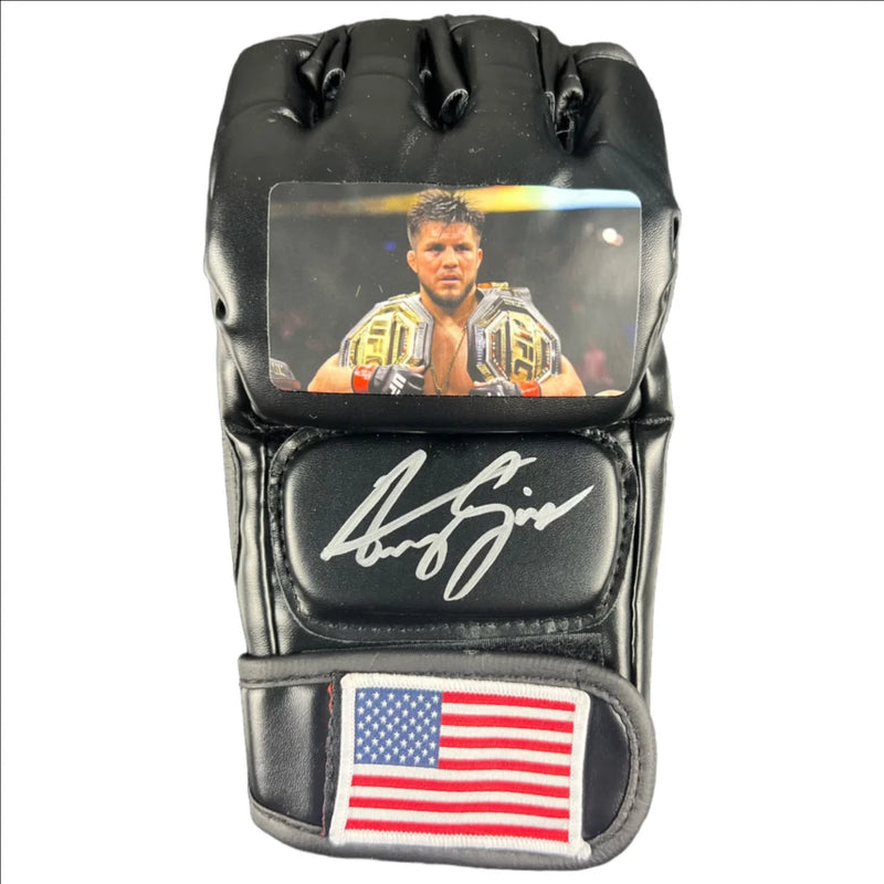 Henry Cejudo Signed Glove