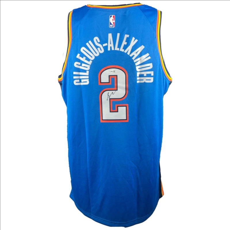 Shai Gilgeous-Alexander Signed Oklahoma City Thunder Jersey