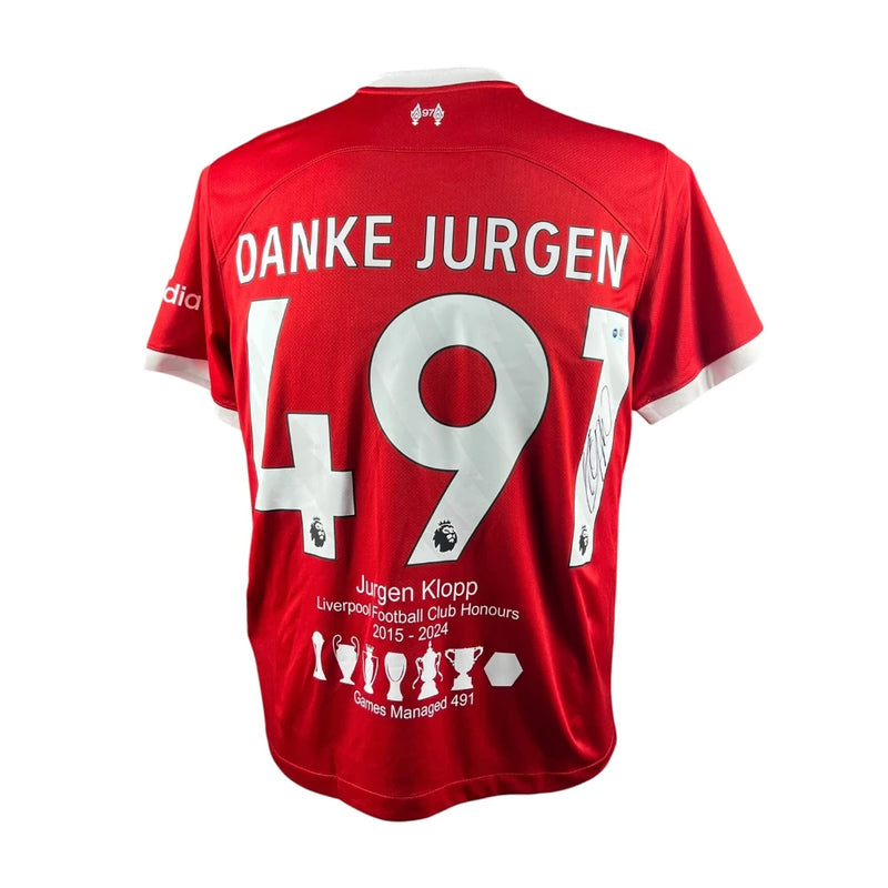 Jurgen Klopp Liverpool FC 2023-2024 Jersey