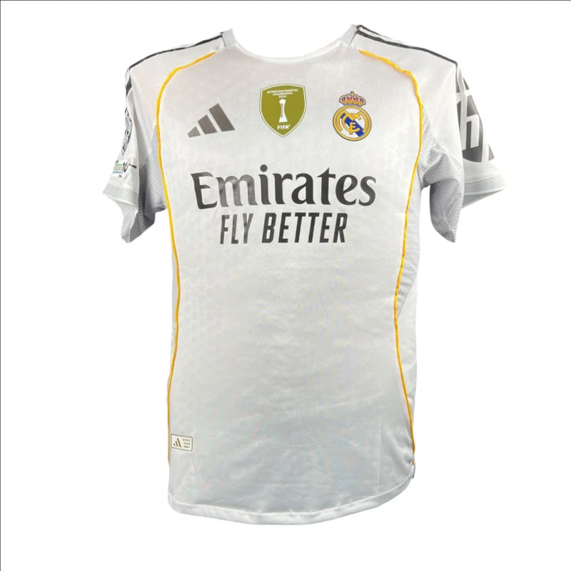 Raul Asencio Signed Real Madrid 2025-2026 Jersey
