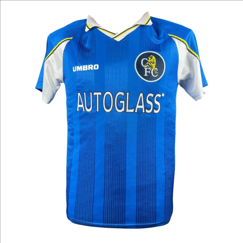 Gianfranco Zola Signed Chelsea 1997-1999 Jersey