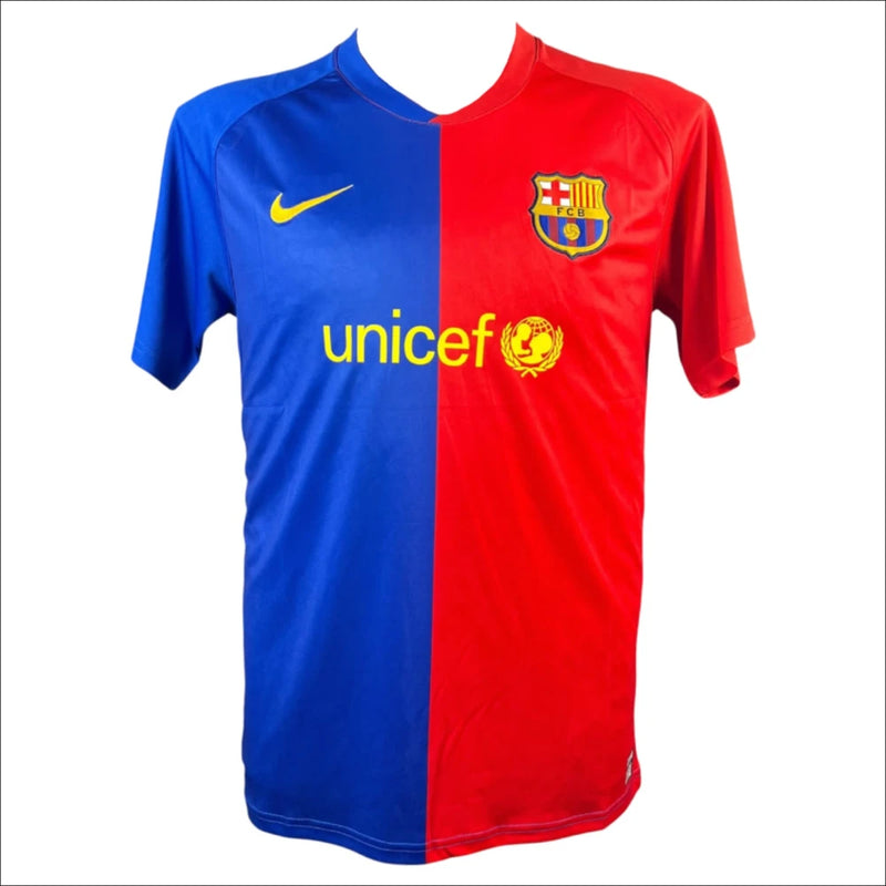 Lionel Messi Signed Barcelona 2008-2009 Jersey