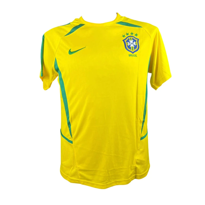 Ronaldinho Signed Brazil 2002 Jersey