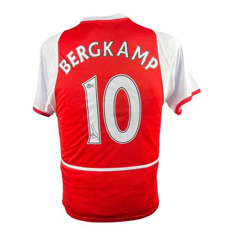 Dennis Bergkamp Signed Arsenal 2002-2004 Jersey