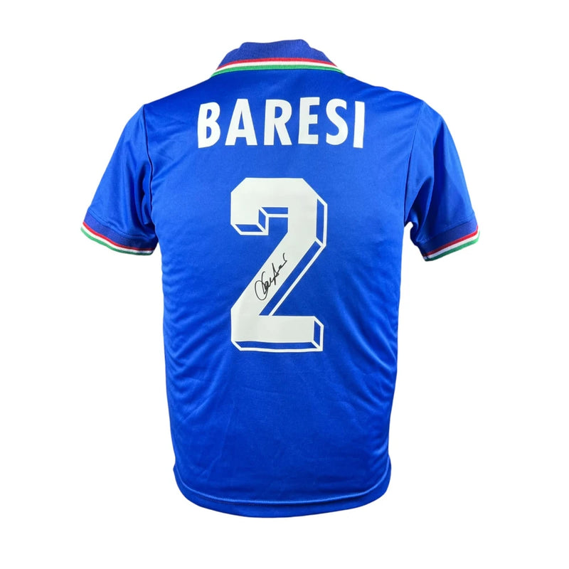 Franco Baresi Signed Italy 1986-1990 Jersey